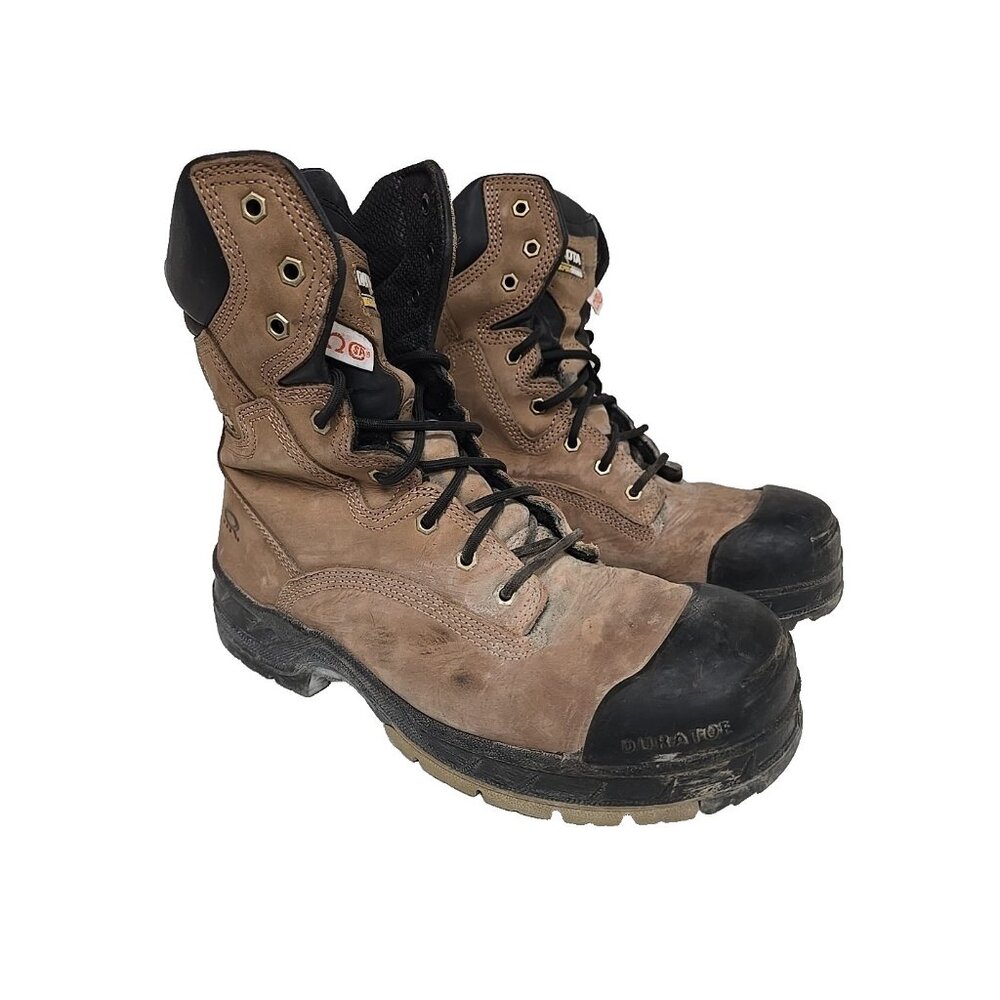Dakota Men's 8" Quad Basic Steel Toe Composite Plate Work Boots 8006 Tan 12M